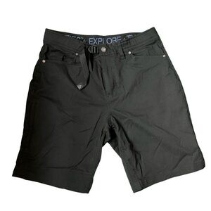 Black Casual Shorts
